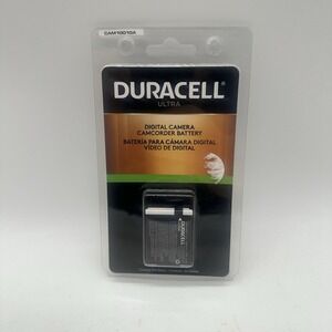 Duracell Ultra Rechargeable Digital‎ Camera Camcorder Battery CAM10010A 3.7V